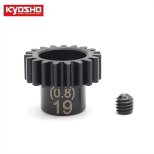 KYPNGS0819 Steel Pinion Gear (19T/0.8M/φ5.0)