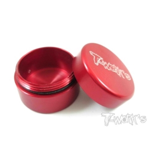 TA-034R Aluminum Grease Holder Small Red (#TA-034R)