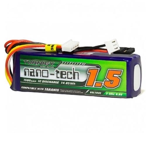 Turnigy nano-tech 1500mAh LiFe 3S 9.9V Transmitter Pack (Taranis Compatible)