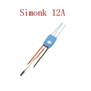 Simonk 12A 브러시리스 변속기 1pcs QAV250급 FPV용 제품구성:시몬 브러시리스 12A 변속기 1개 벌크포장