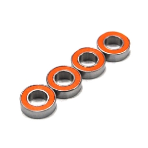 UP-BB1680 High Profermance Double Sealed Ball Bearing 8 x 16 x 5mm (Orange Seals) (4)