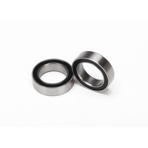 AX5119A  Ball bearings, black rubber(10x15x4mm)