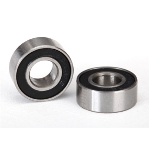 AX5180A Ball bearings, black rubber sealed&amp;nbsp;&amp;nbsp;(6x13x5mm)