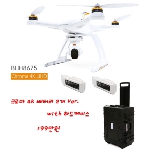 BLH8675-4K 카메라+배터리 2개+하드케이스 버전 Chroma Camera Dronew/SAFE, ST-10+, 4K CGO3 Camera Gimbal, 2 Battery &amp; GPS 항공촬영용 4K &amp; Hardcase