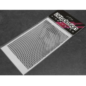 BDSTC-015 Vinyl stencil Wave mesh