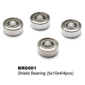 KYBRG001 Shield Bearing (4PCS) (5X10X4)