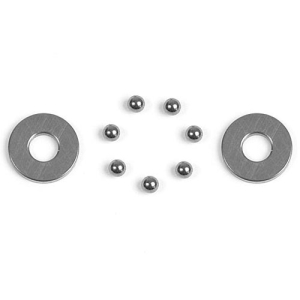 930128 Carbide Ball-Bearing Axial 2.8x6.5x0.8