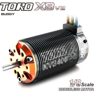 SK-400010-10 SKY RC - 1:8 TORO X8 V2 2100KV (1:8 모터, 센서리스 타입)
