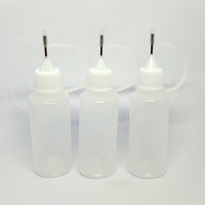 103291 Steel Needle Oil Bottle 20ml, White (3 pcs)