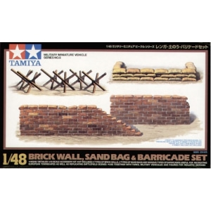 TA32508&amp;nbsp;1/48 MMV Accessory Set: Sand Bag Brick Wall &amp; Barricade
