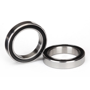 AX5102A Ball bearings, black rubber(15x21x4mm)