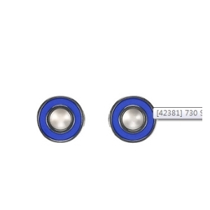 TA42381 730 Sealed Ball Bearings (2pcs.)